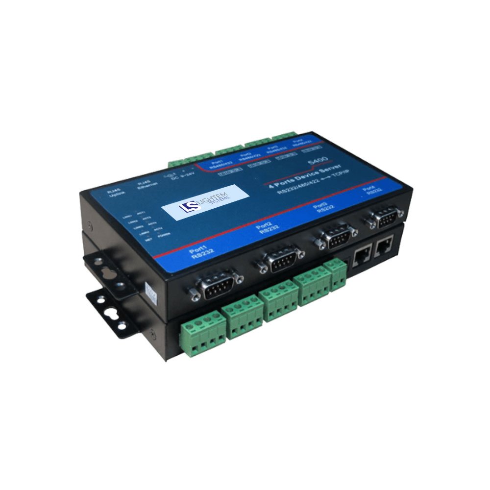 L4ST244 Series 4port RS232/485/422 to TCP/IP Converter | | Lightem Systems